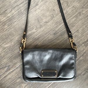 Marc by Marc Jacobs black leather crossbody